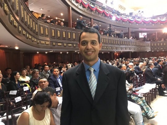 Constituyentista Luis Jonás Reyes Flores